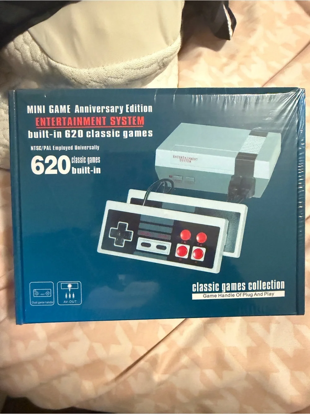 Nintendo Mini Game Anniversary Edition Console - Blue and White